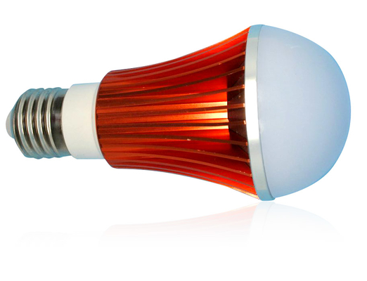 Die - casting Aluminum 3W, 50 - 60HZ, 450 - 500LM, 50000 hours E27 Led Light Bulbs