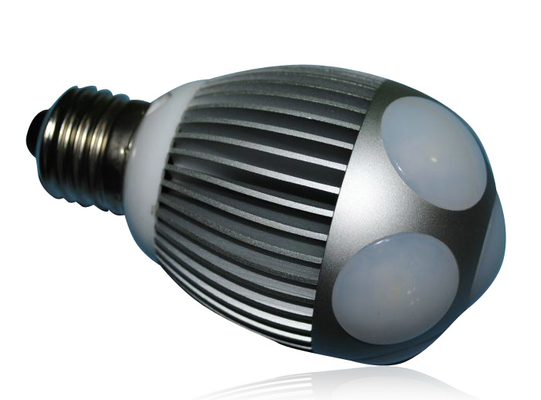 Die - casting Aluminum 6W 200 - 230V AC 50000 hours E27 Led Light Bulbs