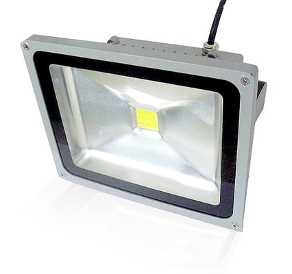 Dimmable Aluminum IP66 AC85 - 265V 50 - 60HZ Led Flood Light Fixture 425 - 476lm